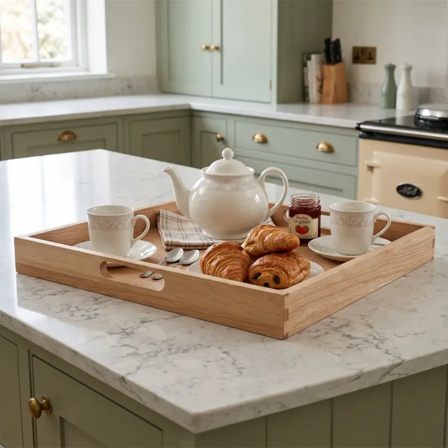 Bespoke Handled Wooden Trays