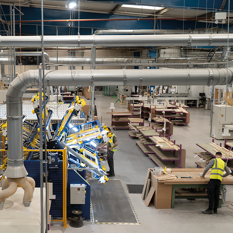 Quality throughout image