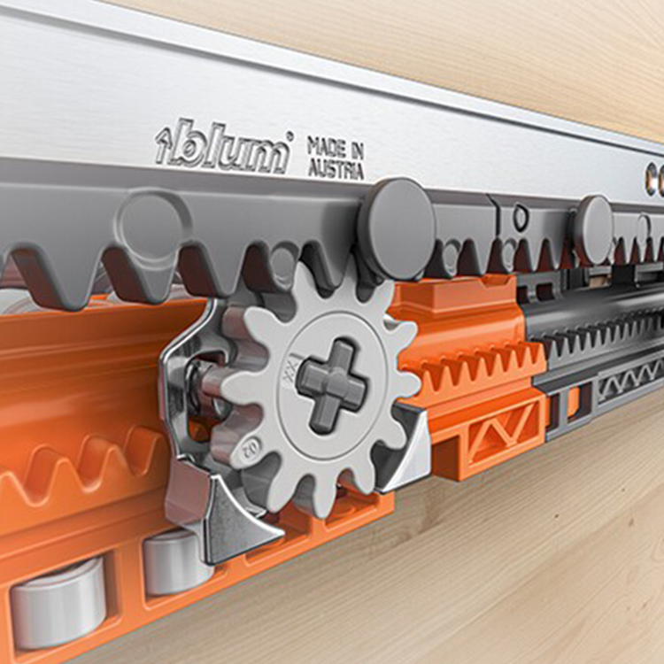Next-day delivery of Blum Movento runners with Probox image