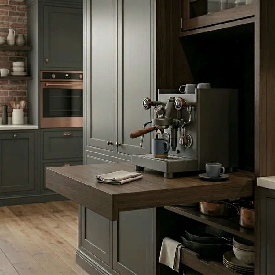 Bespoke Dovetail Pull Out Shelf