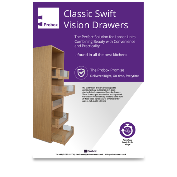 Classic Swift Vision drawer data sheet-new
