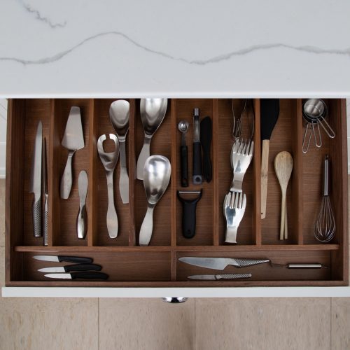 wooden cutlery drawer inserts