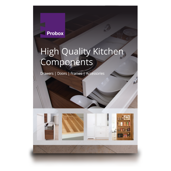High quality bespoke kitchen cabinet brochure.