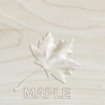 Maple timber kitchen doors in bespoke sizes for trade kitchen makers and installers