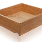 oak standard notched bespoke dovetail drawers 